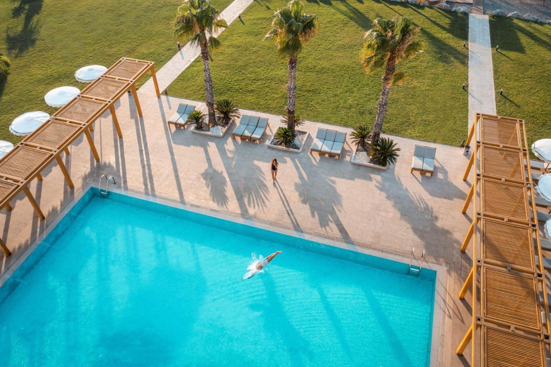 Mitsis Selection Alila Hotel Faliraki Bagian luar foto The swimming pool at the hotel