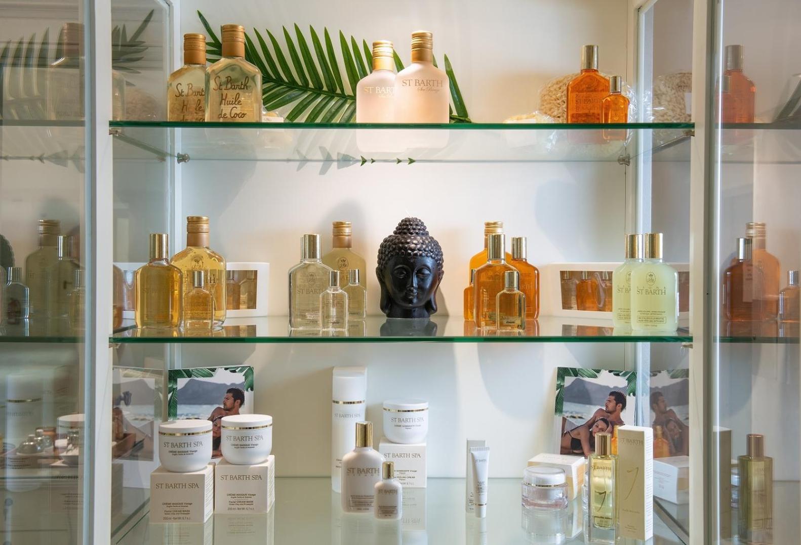 Mitsis Selection Alila Hotel Faliraki Bagian luar foto A display of spa products