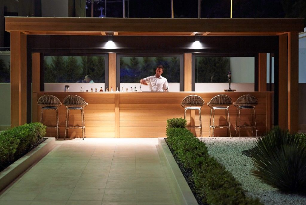 Mitsis Selection Alila Hotel Faliraki Bagian luar foto The bar at the pool