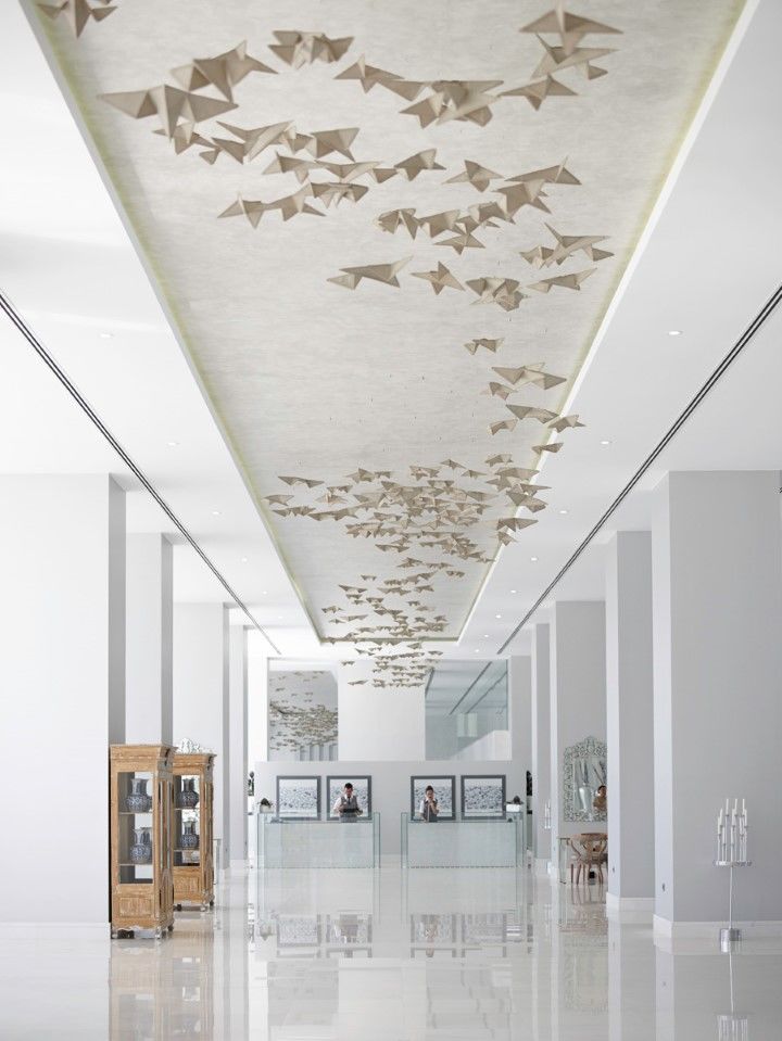 Mitsis Selection Alila Hotel Faliraki Bagian luar foto The ceiling of the museum